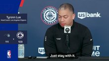Lue happy with Clippers' effort despite back-to-back losses