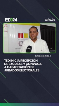 TED inicia recepción de excusas y convoca a capacitación de jurados electorales