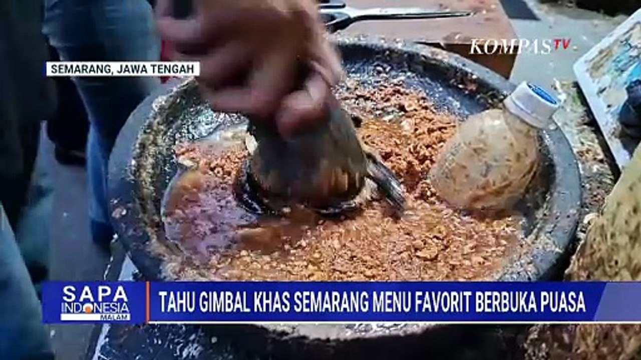 Ramadan di Semarang, Tahu Gimbal Ramai Diburu Jelang Buka Puasa | SAPA MALAM