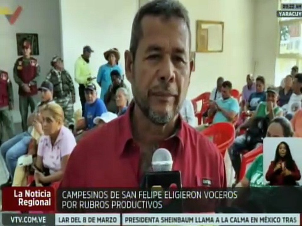 Consejos Campesinos desarrollaron segunda fase de elección de voceros por rubros productivos