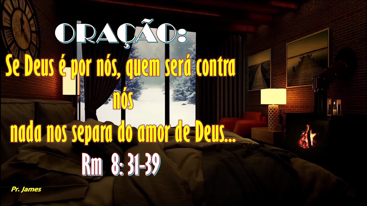Se Deus é por nós, quem será contra  nós  nada nos separa do amor de Deus... Rm  8: 31-39