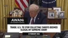 U.S. customs to halt collection of certain tariffs after court ruling
