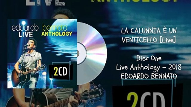 Edoardo Bennato - La Calunnia È Un Venticello (Official Audio) [Live] - Realizzato con Clipchamp