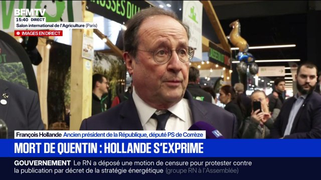Mort de Quentin Deranque: La vie politique ne peut pas se réduire aux extrêmes , assure François Hollande