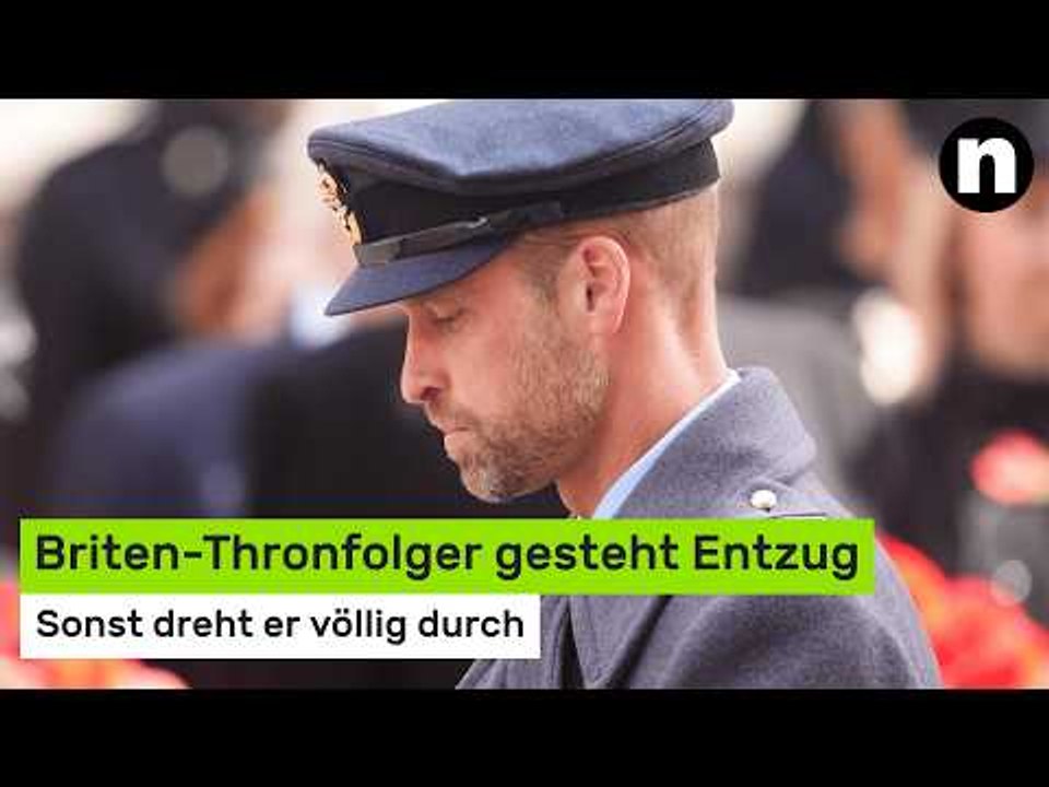 Prinz William: Sonst dreht er völlig durch - Briten-Thronfolger gesteht Entzug