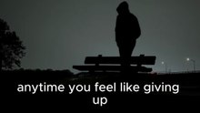 WHEN YOU WANT TO GIVE UP - Motivational Speech