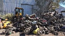 El Municipio compactó "más de 200 automóviles y 2 mil motocicletas"