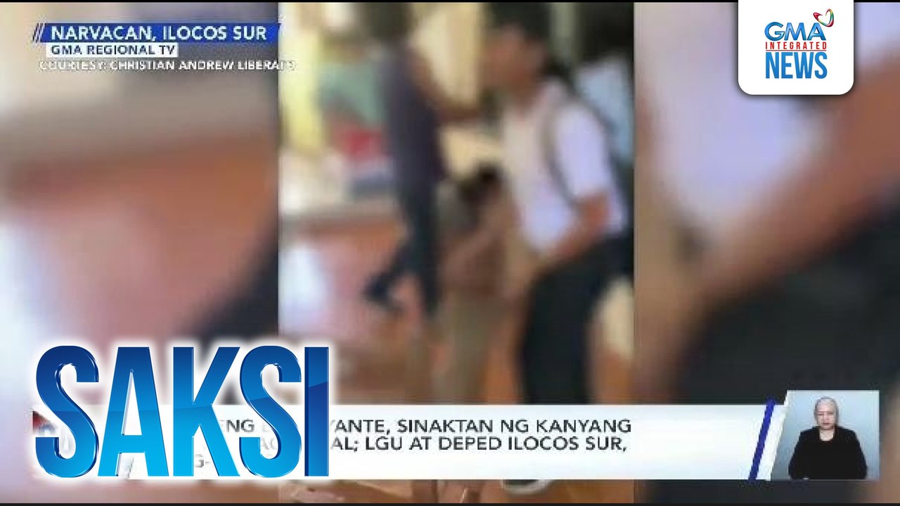 Babaeng estudyante, sinaktan ng kanyang kapwa mag-aaral; LGU at DepEd Ilocos Sur, nag-iimbestiga | Saksi