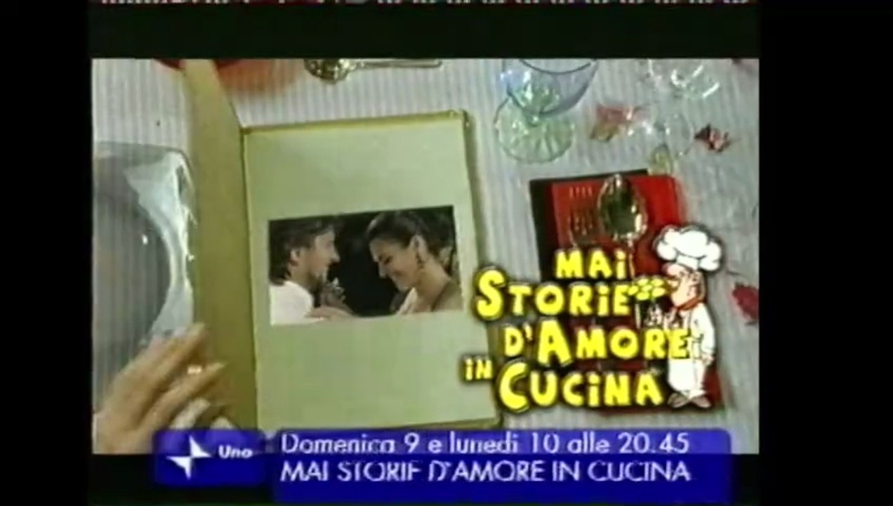Trailer Fiction anno 2004 2 Maggio RAI 1 - Mai Storie D'Amore In Cucina