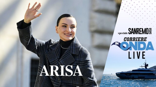 Arisa, una vita in una canzone: la diretta video dalla barca del Corriere