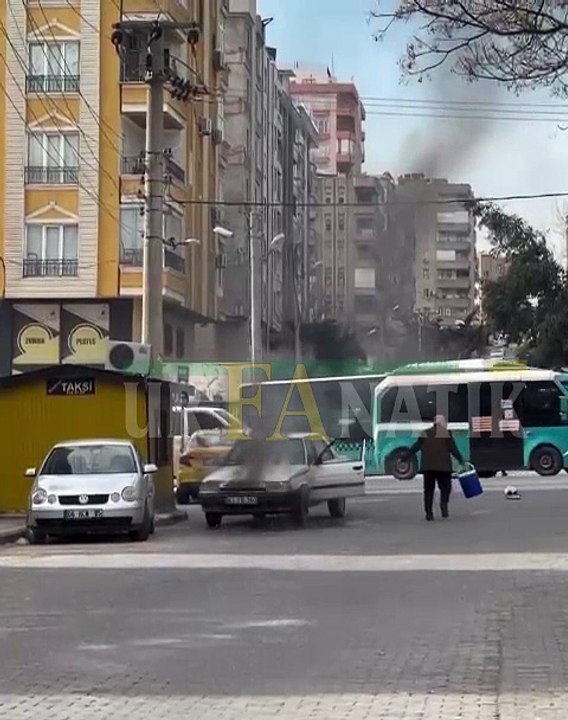 Şanlıurfa’da Seyir Halindeki Otomobil Alevlere Teslim Oldu