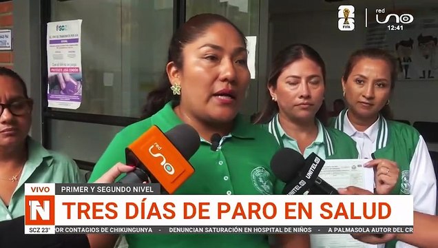 PARO DE PROFESIONALES DE SALUD