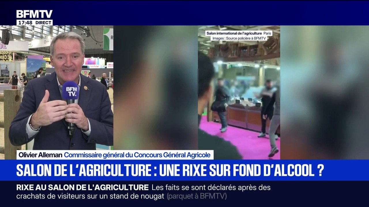 Rixe au Salon de l'agriculture: "pas représentatif de l'ambiance", selon Olivier Alleman, commissaire général du Concours Général Agricole