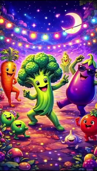 Veggie Boogie Cartoon