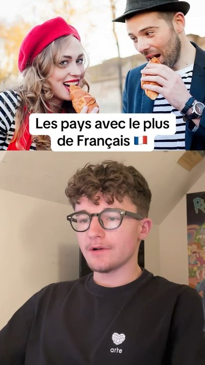 Les pays avec le plus de Français 🇫🇷 #français #quiz #classement