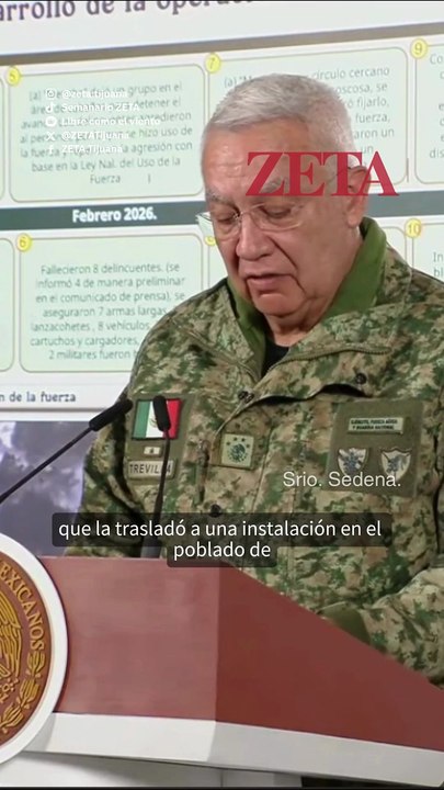 Pareja del Mencho, clave en  operativo militar en Jalisco.