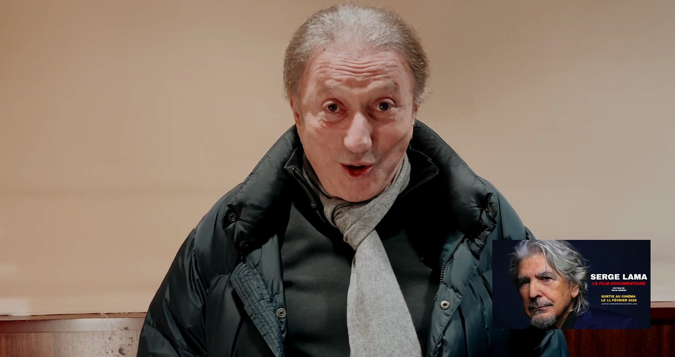 Michel Drucker donne son avis sur "SERGE LAMA : Le Film" de David Serero (2026)