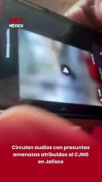 📲 En redes sociales comenzaron a circular audios atribuidos a presuntos integrantes del CJNG, en los que se lanzan amenazas contra la población.