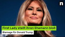 Melania Trump: Blamage für Donald Trump – First Lady stellt ihren Ehemann bloß