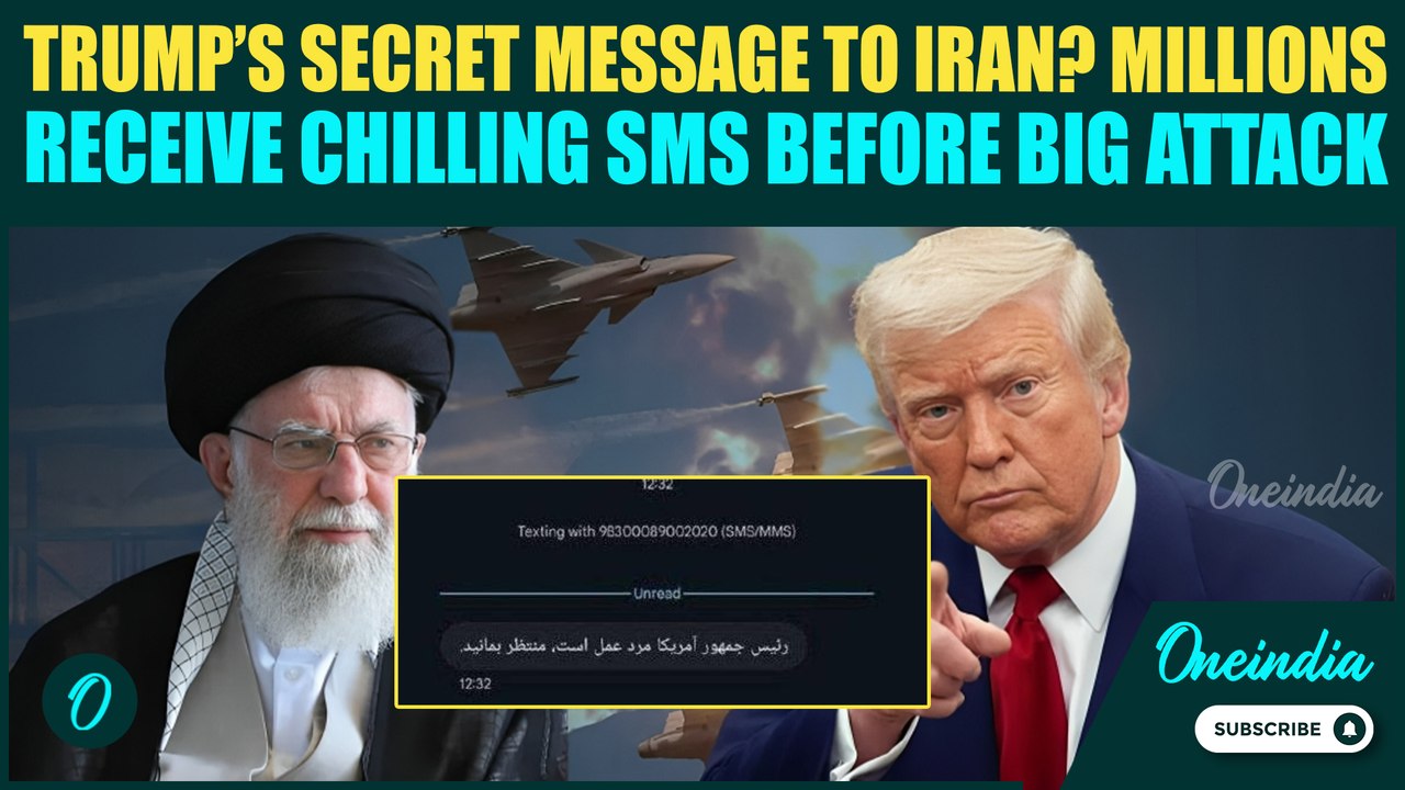U.S Iran War: Trump Sends CHILLING SMS to Iranians? US Nuke Warship Ready to ATTACK; ‘Wait And See’