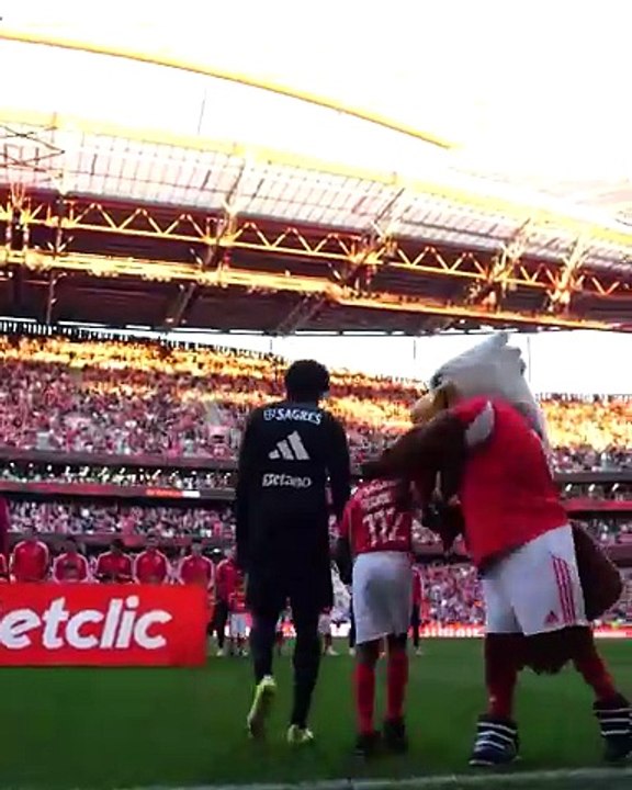 Rodrigo no Estádio da Luz