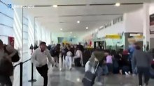 Pánico en aeropuerto de México tras la muerte de "El Mencho"