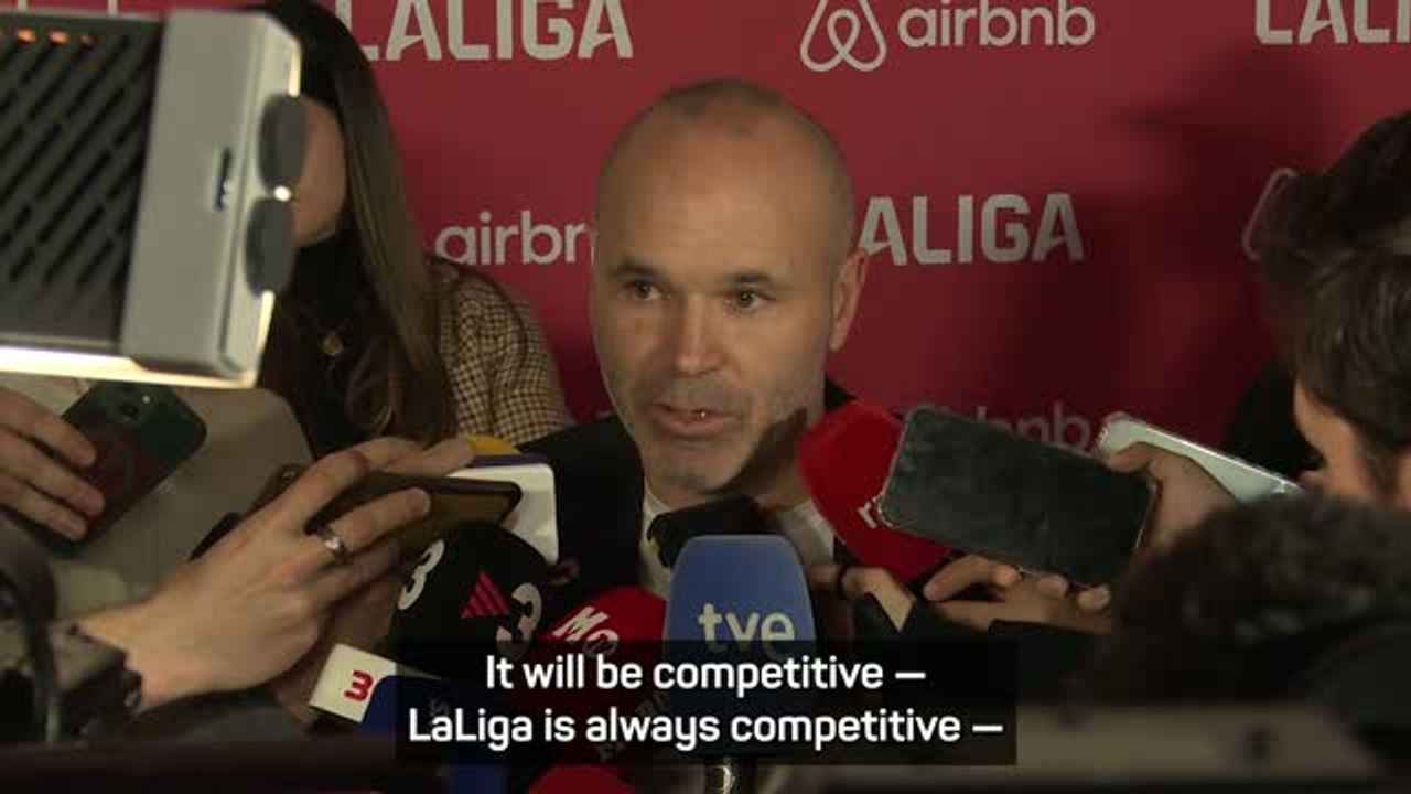 Iniesta sets 'important challenge' for Barcelona star Lamine Yamal