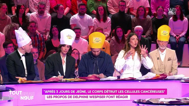 Delphine Wespiser dans TBT9, capture d'écran W9