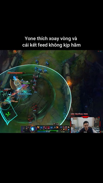 Yone thích xoay vòng và cái kết feed không kịp hãm #yone #fiddlesticks #lienminhhuyenthoai #leagueoflegends #knightriseky