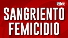 Sangriento femicidio: la asesinaron a puñaladas por la espalda