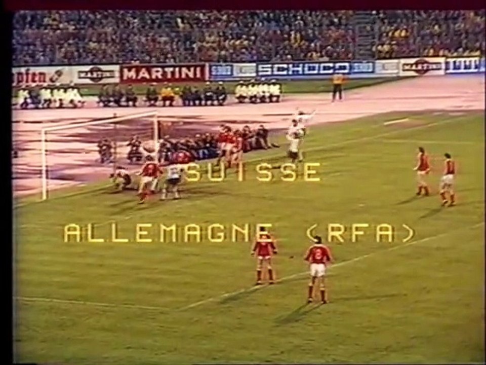 RFA - SUISSE  - 1977 -