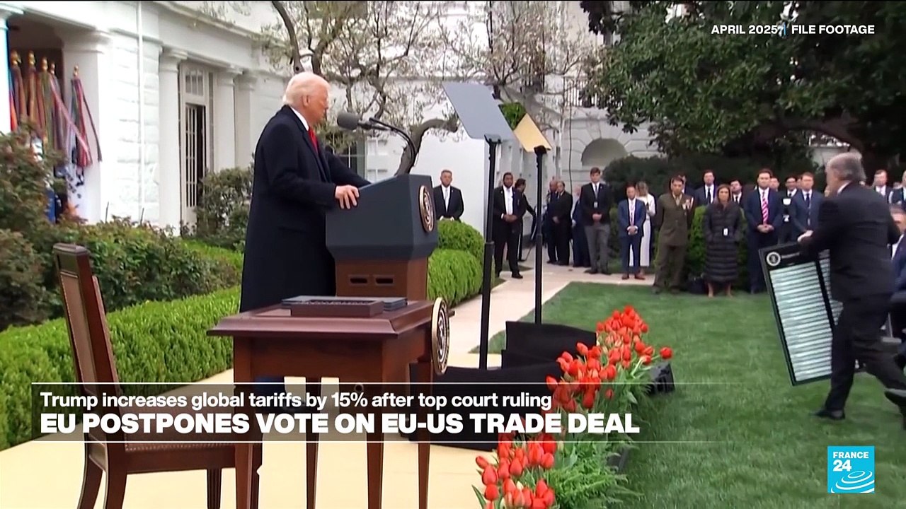 Trump says he’ll raise tariffs to 15% after Supreme Court ruling