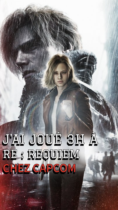 J’ai joué 3h à Resident Evil Requiem chez Capcom.