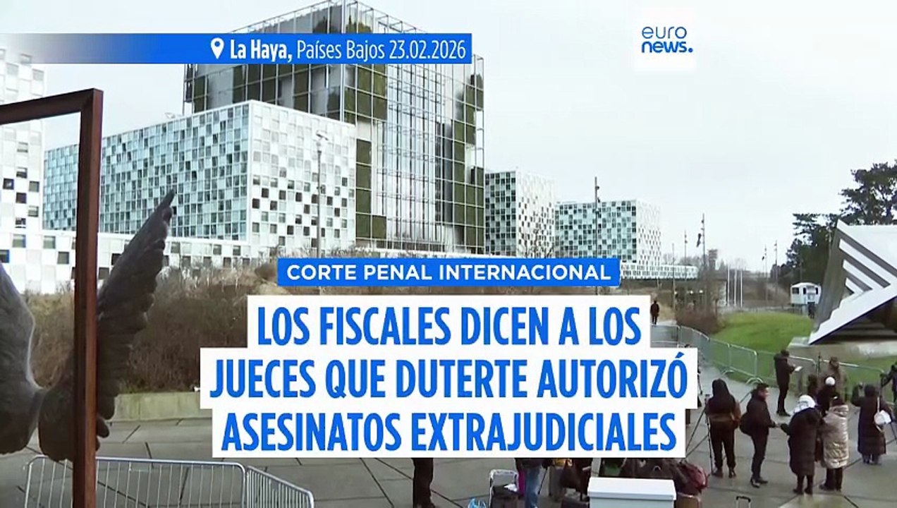 La CPI acusa a Rodrigo Duterte de autorizar ejecuciones extrajudiciales en su guerra antidrogas