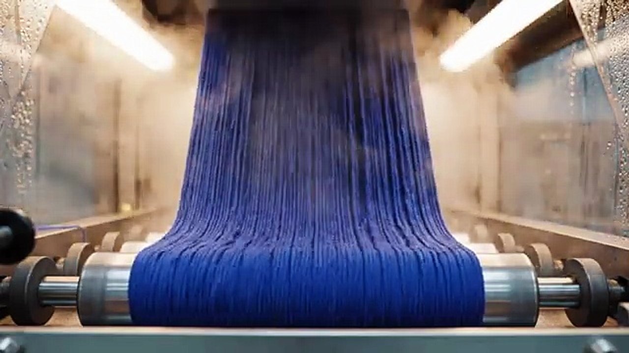 Inside a Banana Stem Processing Plant – The Process of Turning Banana Fibers into Women’s Underwear