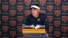 Dennis Allen on Bears defensive problems