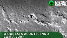 Cientistas encontram sinais de transformação interna da Lua