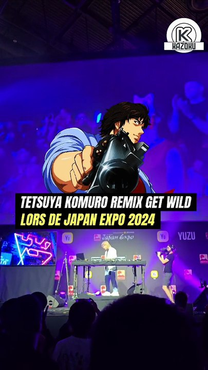 TETSUYA KOMURO REMIX GET WILD LORS DE JAPAN EXPO