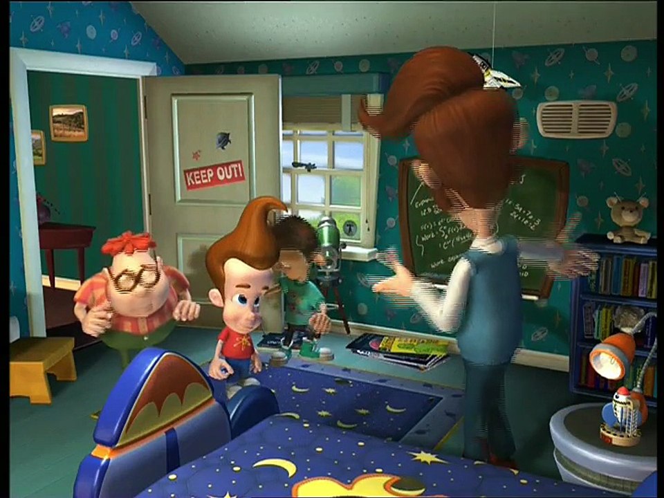 Las Aventuras de Jimmy Neutrón, el niño inventor: El professor Calamitus Supongo/La Gran Transmision