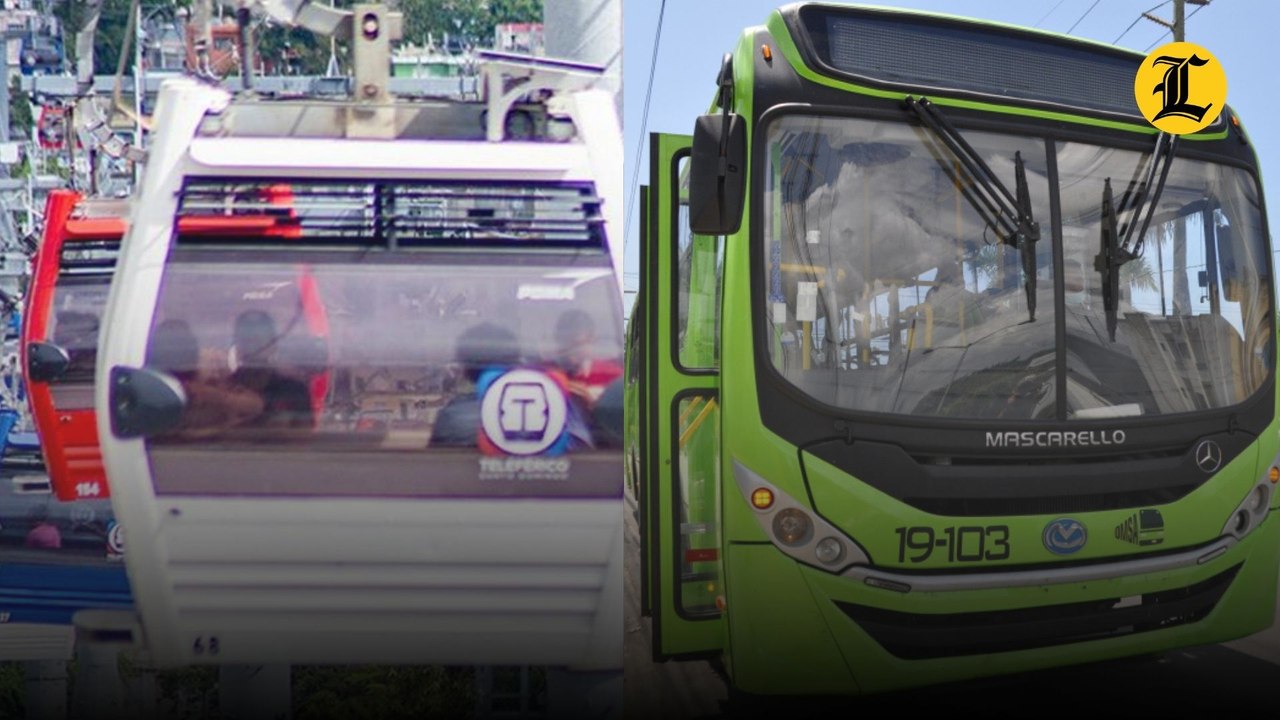 Por apagón nacional, Teleférico dispone autobuses de la OMSA para transporte de usuarios esta tarde