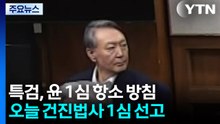 특검, 윤석열 1심 항소 방침...오늘 건진법사 1심 선고 / YTN
