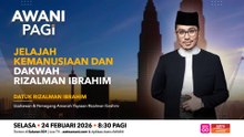 AWANI Pagi: Jelajah kemanusiaan dan dakwah Rizalman Ibrahim