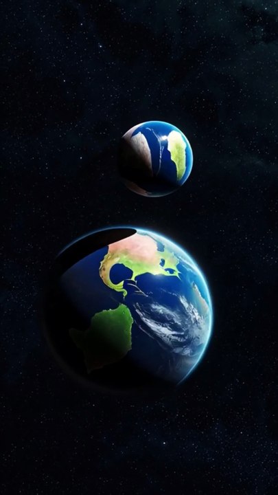 What If There Was a Jupiter-Sized Earth… With Earth as Its Moon?