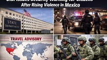 Security Alert Issued by United States After Rising Violence in Mexico