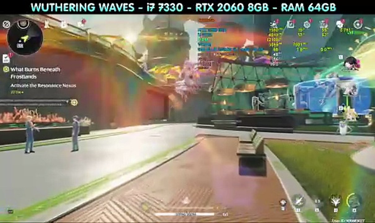 Wuthering Waves - Ultra performance - i7 3770 - RTX 2060 6gb - ram 22gb