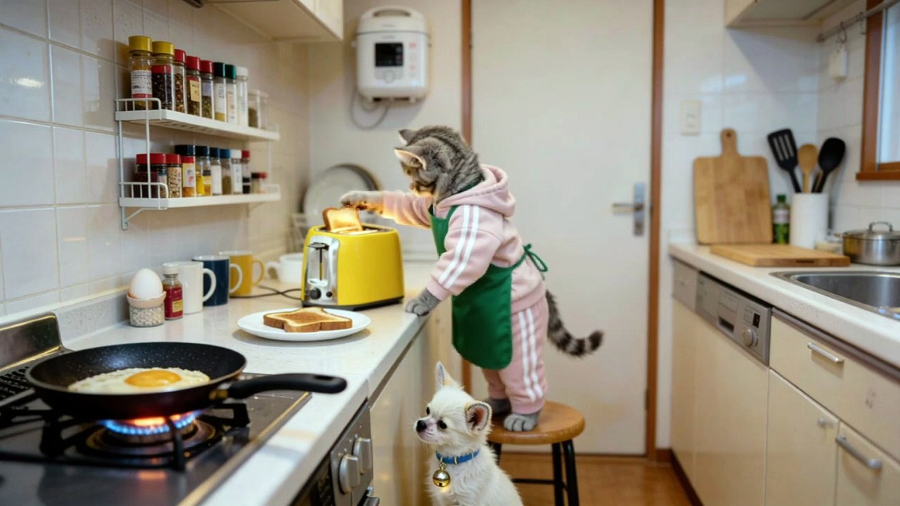 AI cat Popotan goes to the first shrine visit of the year in 2026.
