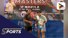 Filipino netter Aj Lim, itinanghal na kampeon sa Men's Master Top 8 tourney