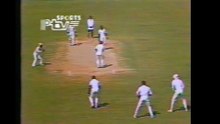 Masood Anwar 4 runs Governor's XI v West Indians 3 Day Match at Sahiwal in 1986