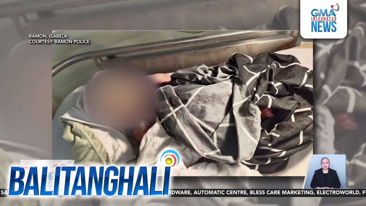 Bagong silang na sanggol, inabandona sa tabi ng sapa sa Brgy. Ambatali; nakatakdang i-turn over sa DSWD | Balitanghali