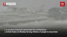 Massive Snowstorm Hits US Forcing Millions To Stay Home